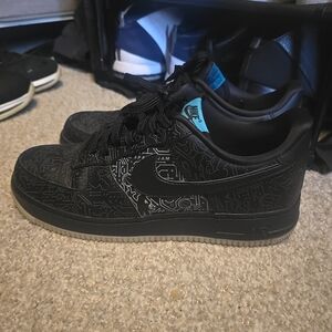 "Space Jam" Nike Air Force 1 Low "Computer Chip" (Glow-In-The-Dark)